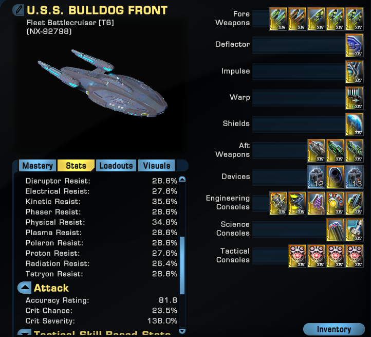 sto pulse phaser cannons